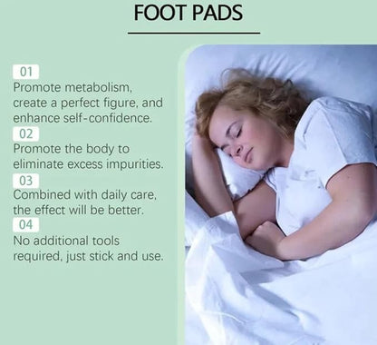 Natural Herbal Foot Pads for Foot Relaxation & Wellness 🎁Buy 1 Get 1 FREE – Limited Time Offer