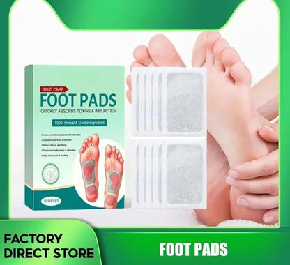 Natural Herbal Foot Pads for Foot Relaxation & Wellness 🎁Buy 1 Get 1 FREE – Limited Time Offer