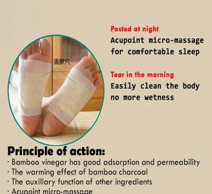 Natural Herbal Foot Pads for Foot Relaxation & Wellness 🎁Buy 1 Get 1 FREE – Limited Time Offer