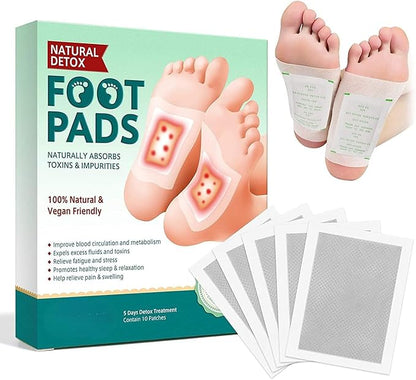 Natural Herbal Foot Pads for Foot Relaxation & Wellness 🎁Buy 1 Get 1 FREE – Limited Time Offer